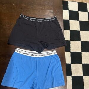 Hanes women’s sleep shorts